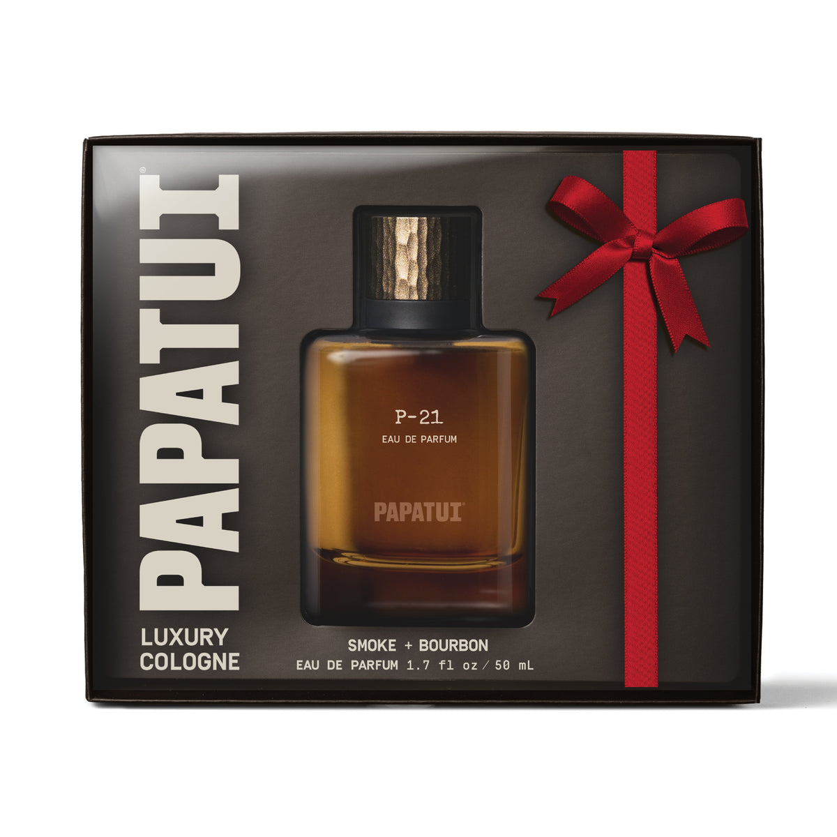 PAPATUI Holiday Luxury Cologne Gift Set - P-21 Smoke + Bourbon Eau de Parfum - 1.7 oz - Limited Edition