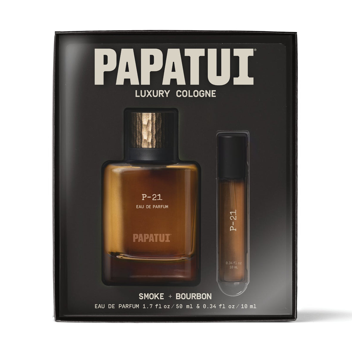 PAPATUI by Dwyane Johnson P-21 Luxury Cologne Gift Set (50ml+10ml)