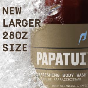 PAPATUI™ 28oz Mens Nourishing Body Wash in Lush Coconut hydrated skin man body wash
