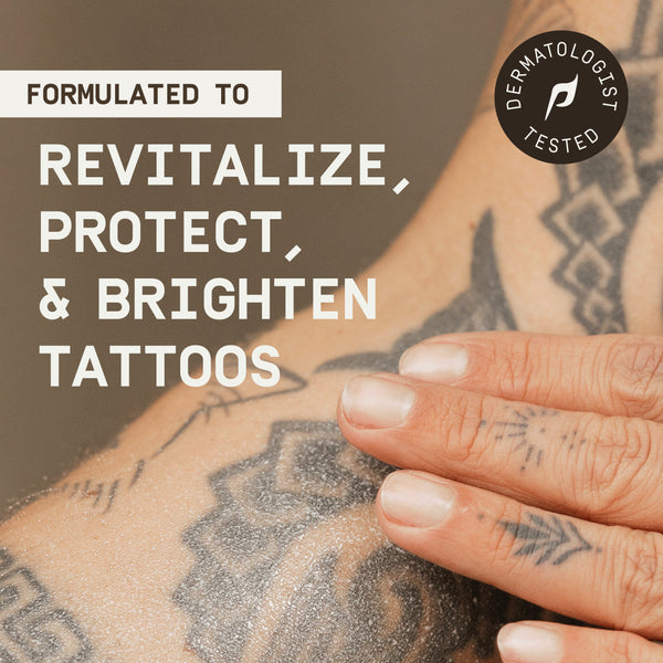 PAPATUI™ 4oz Coconut Woods Scented Enhancing Tattoo 360 Degree Spray Tattoo Aftercare Protection and Enhance