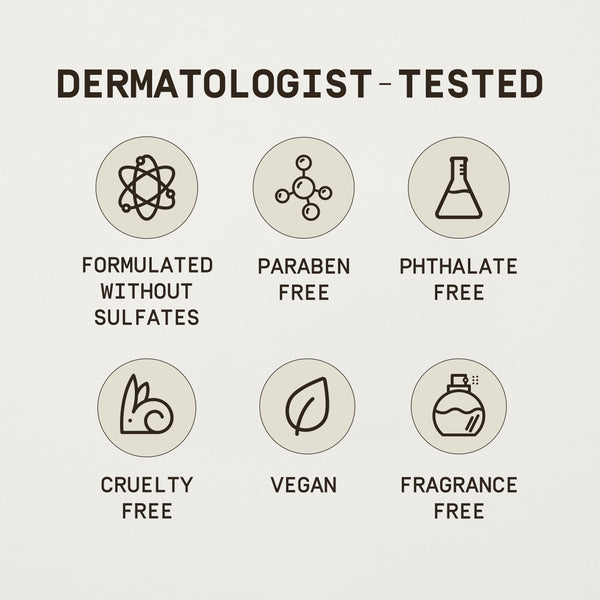 This image shows the free from and clean ingredients icon image.