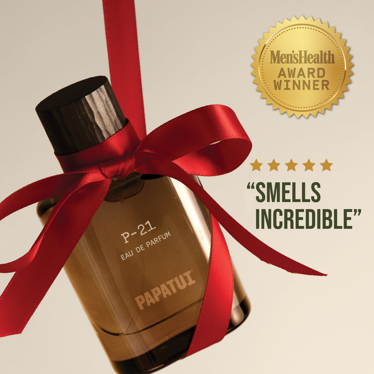 PAPATUI Holiday Luxury Cologne Gift Set – P-01, P-07 & P-21 Eau de Parfum – 3 Full-Size 1.7 oz Bottles – Limited Edition