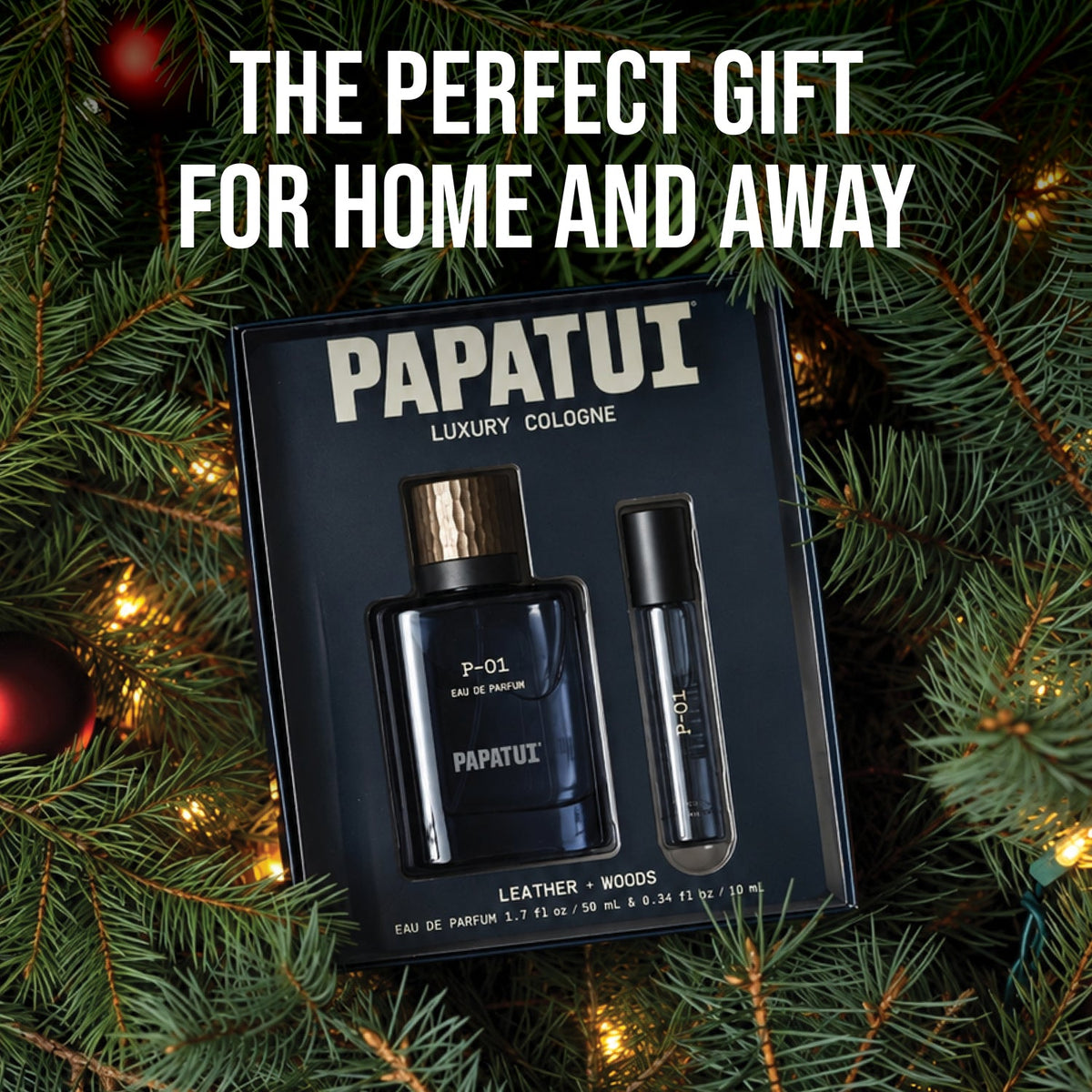 PAPATUI by Dwayne Johnson P-01 Luxury Cologne Gift Set (50 ml+10ml)