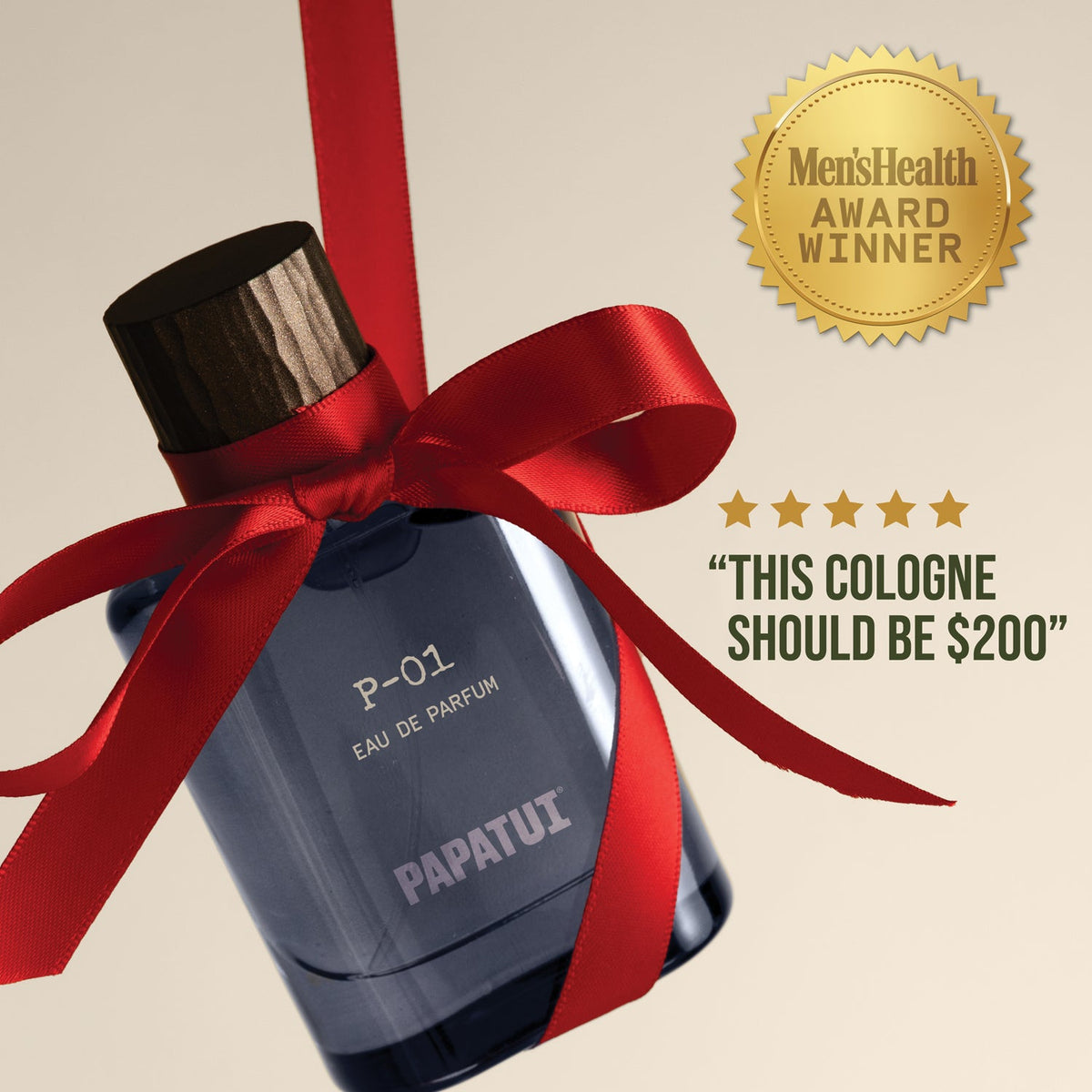 PAPATUI by Dwayne Johnson P-01 Luxury Cologne Gift Set (50 ml+10ml)