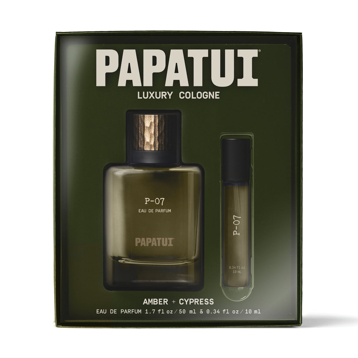 PAPATUI by Dwayne Johnson P-07 Luxury Cologne Gift Set (50 ml+10 ml)