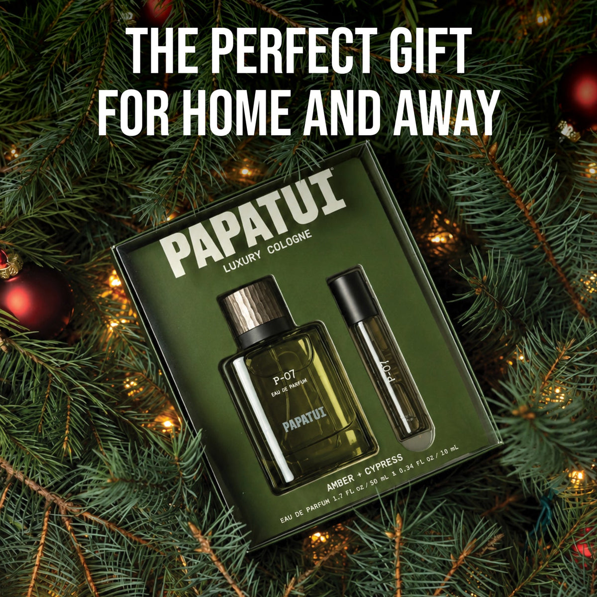 PAPATUI by Dwayne Johnson P-07 Luxury Cologne Gift Set (50 ml+10 ml)
