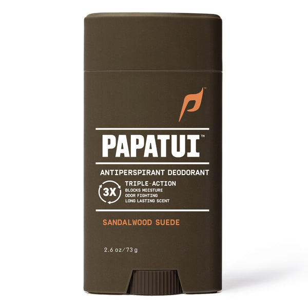 Papatui antiperspirant deodorant stick on a white background