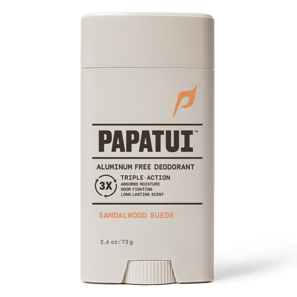 Papatui aluminum-free deodorant stick on a white background