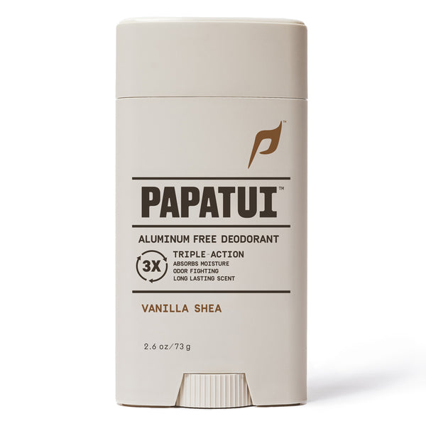 Papatui aluminum-free deodorant stick on a white background
