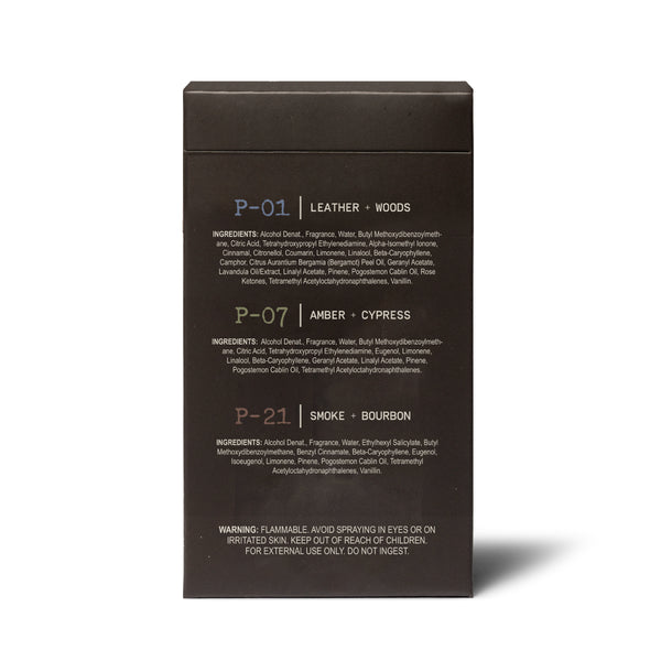 Papatui Discovery Kit - P-01, P-07, P-21 - Luxury Cologne Eau de Parfum - 3 ct 10 ml