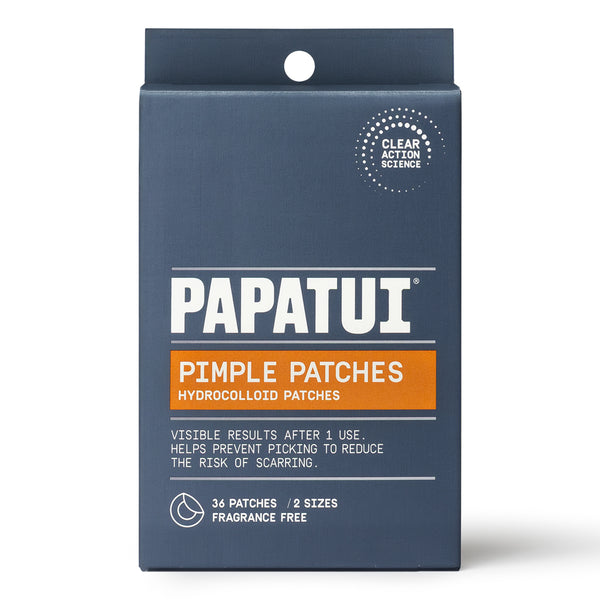 Papatui pimple patches packaging on a white background