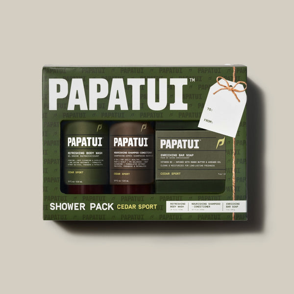 PAPATUI™ Shower Pack - Cedar Sport