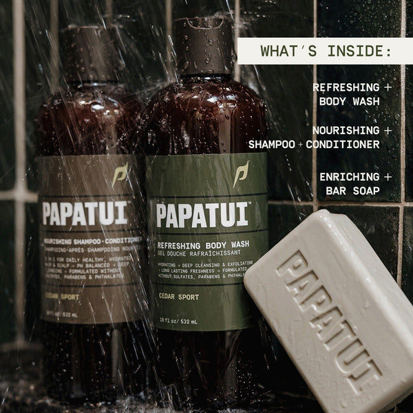 PAPATUI™ Shower Pack