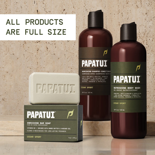 PAPATUI™ Shower Pack - Cedar Sport