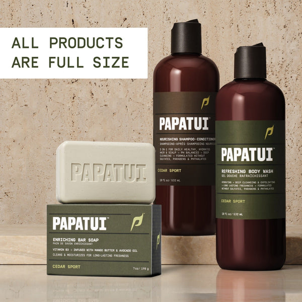 PAPATUI™ Shower Pack