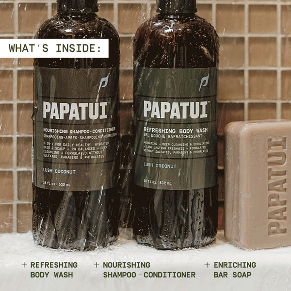 PAPATUI™ Shower Pack - Lush Coconut