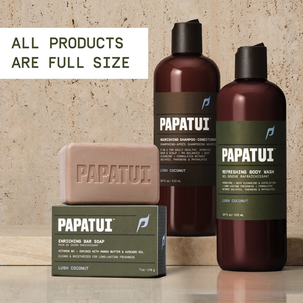 PAPATUI™ Shower Pack - Lush Coconut