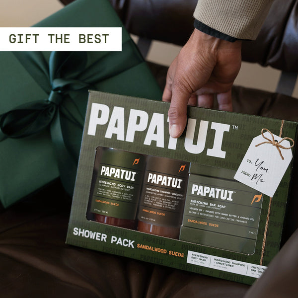 PAPATUI™ Shower Pack - Sandalwood Suede