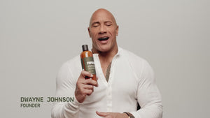 Dwayne "The Rock" Johnson Award Winning Men's Care Brand, Papatui, describing the Refreshing Body Wash line.